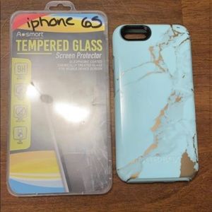 iPhone 6/6s otter box and screen protectors